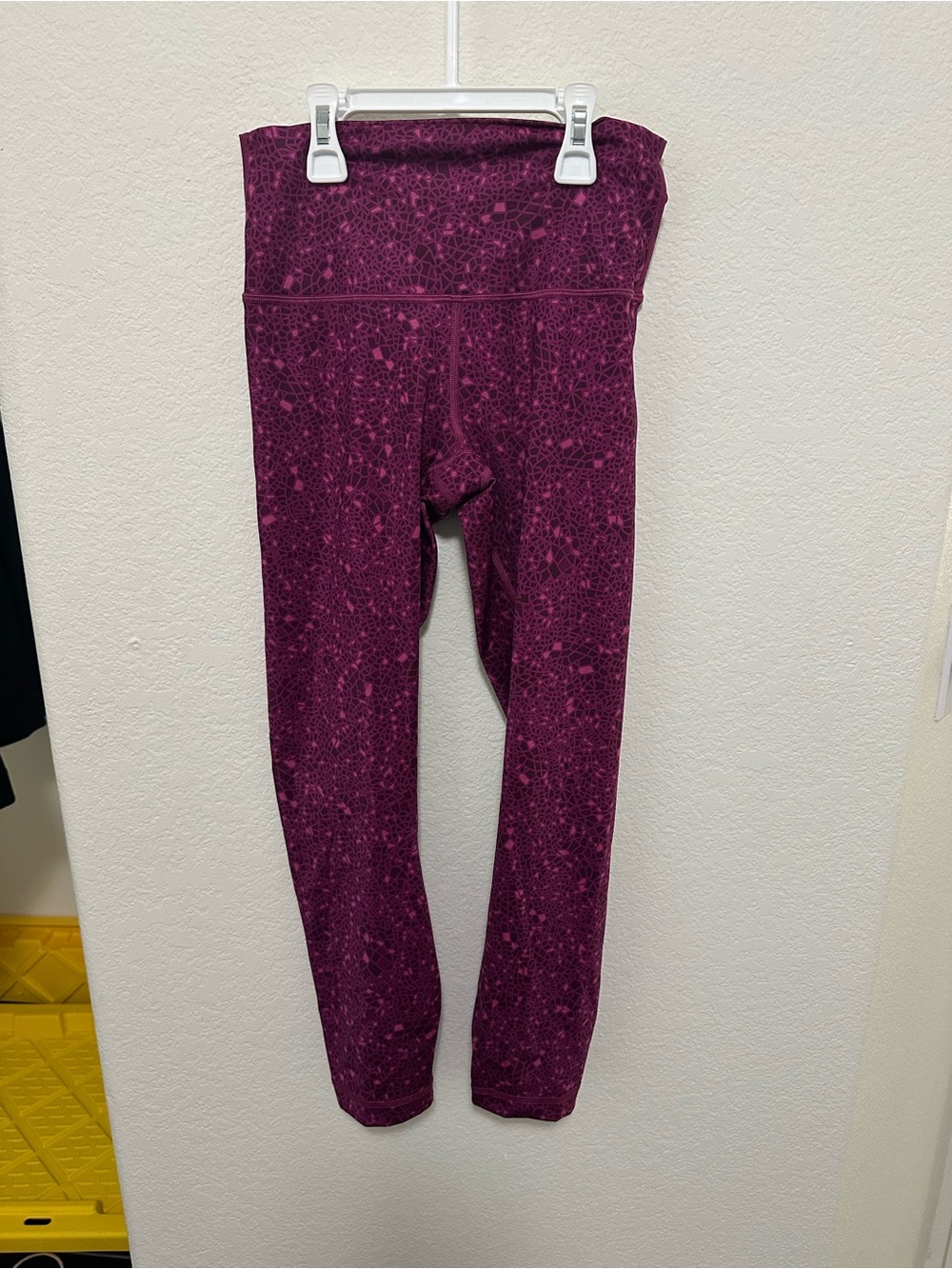 lululemon athletica Plum Patterned Leggings